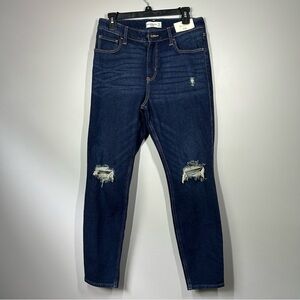 Abercrombie and fitch the skinny high rise size 8R 29